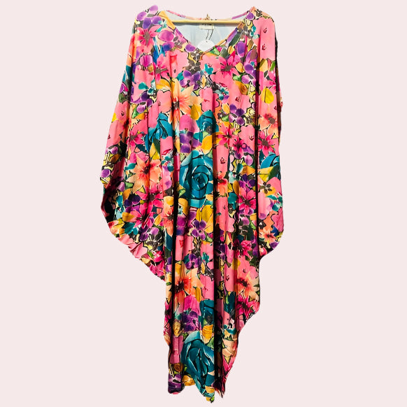 La Lee Dress in True Fuscia