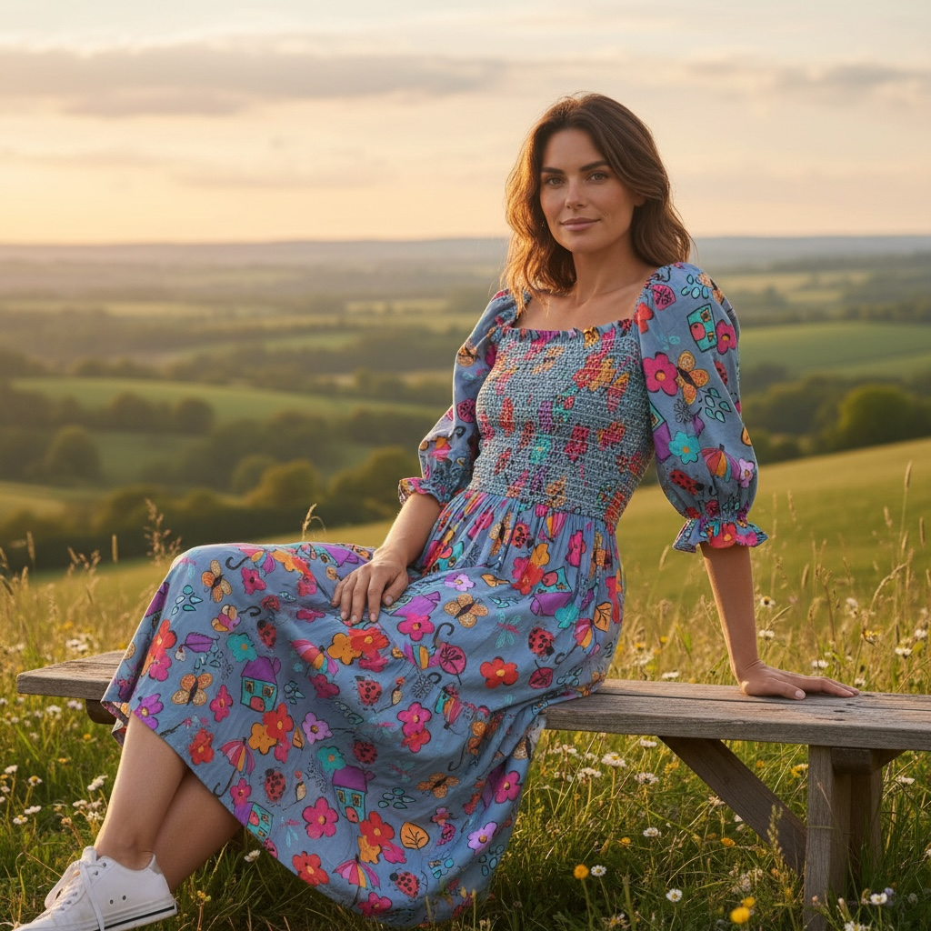 Cottage Core in Autumn Showers