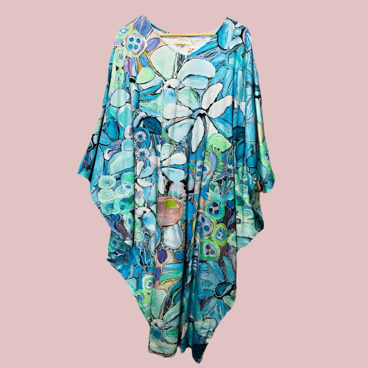 La Donna Dress in Perfectly Turquoise