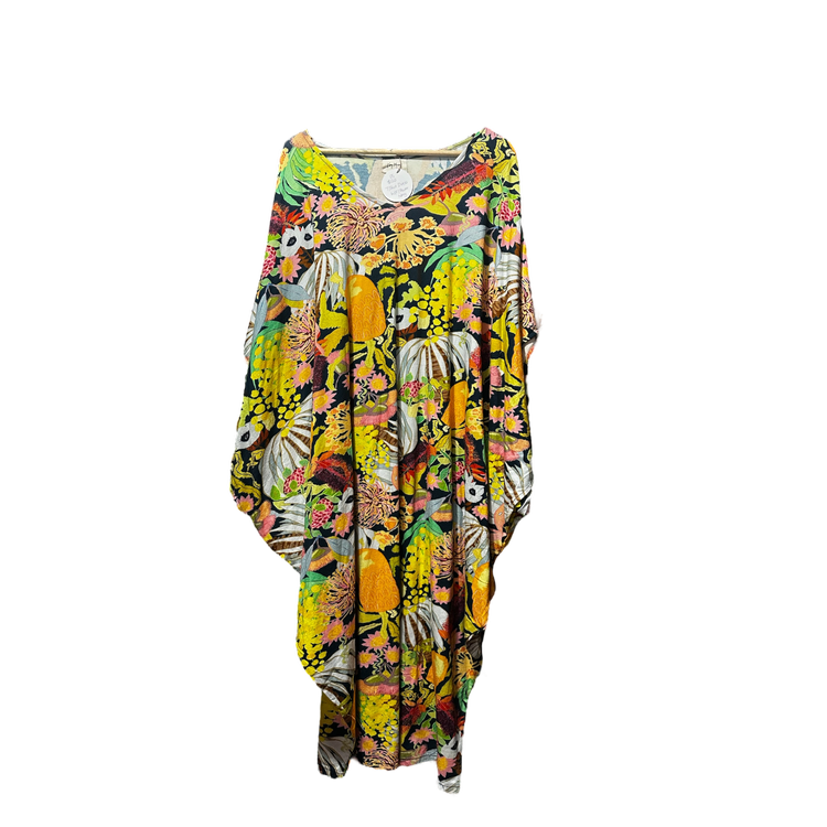 La Lee Dress In Wildflower Power Navy
