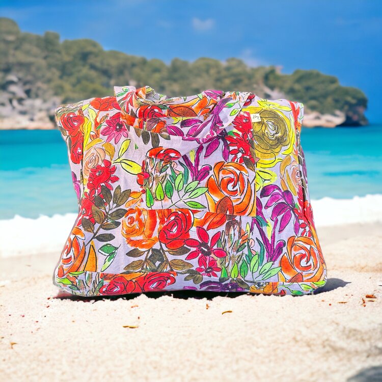 Bag - Go To Anywhere Bag in Summer Garden