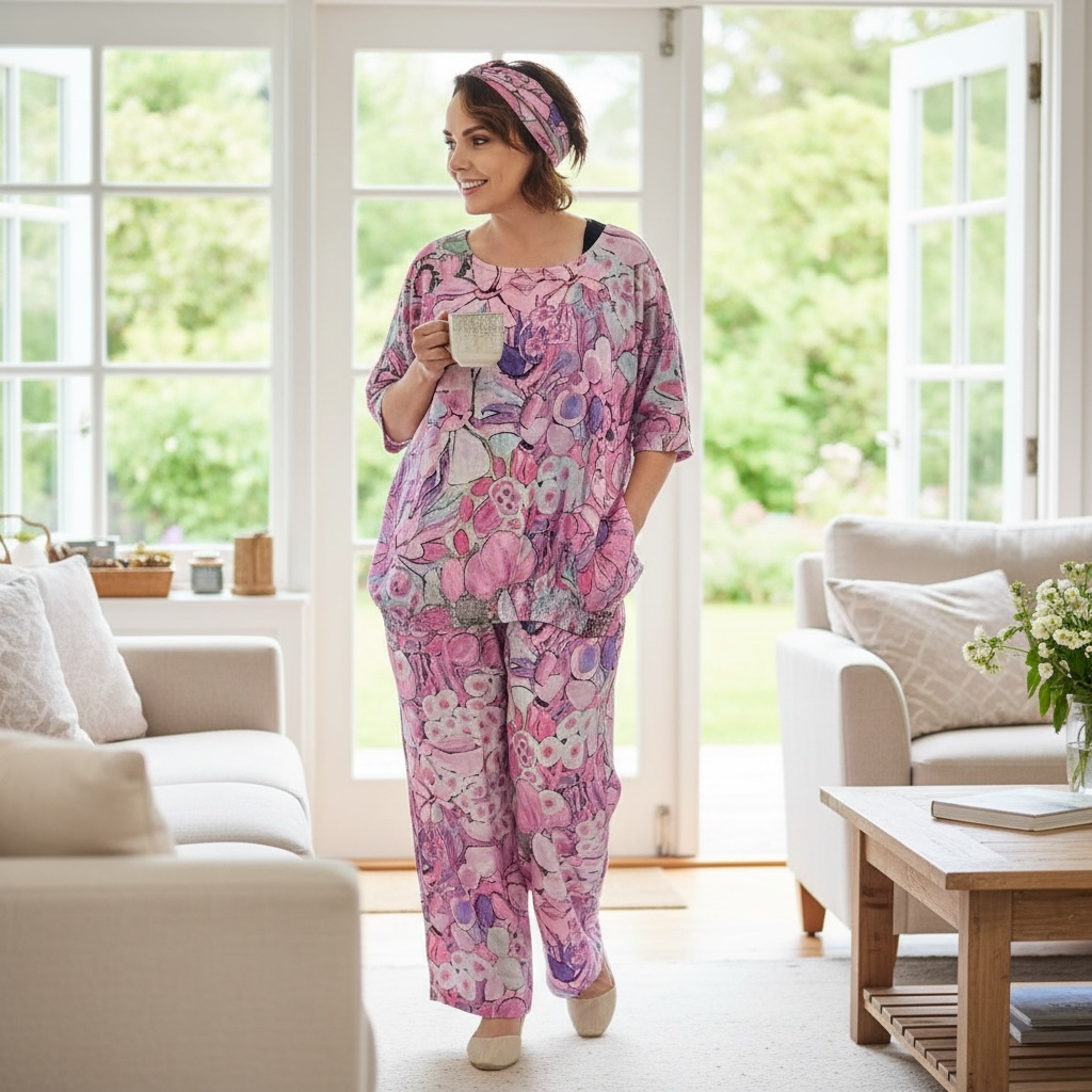 Cassie Pants in Perfectly Violet