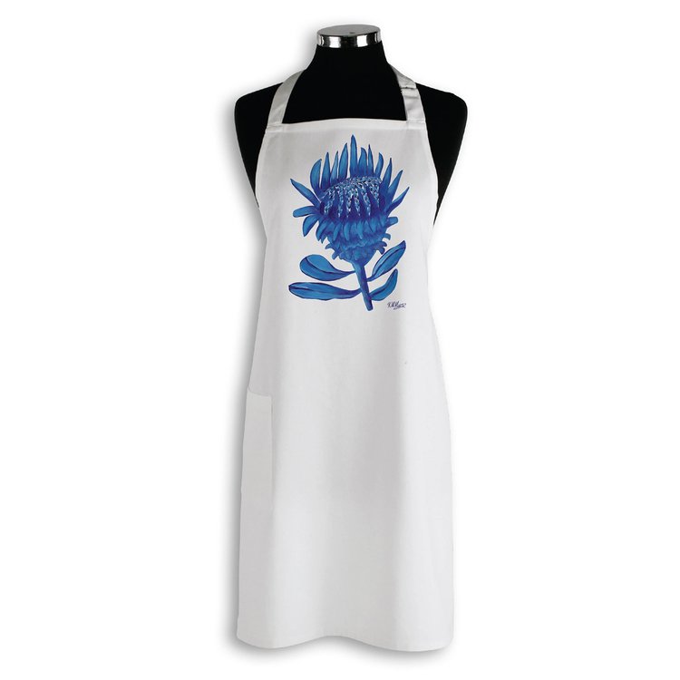 Apron in Blue Protea