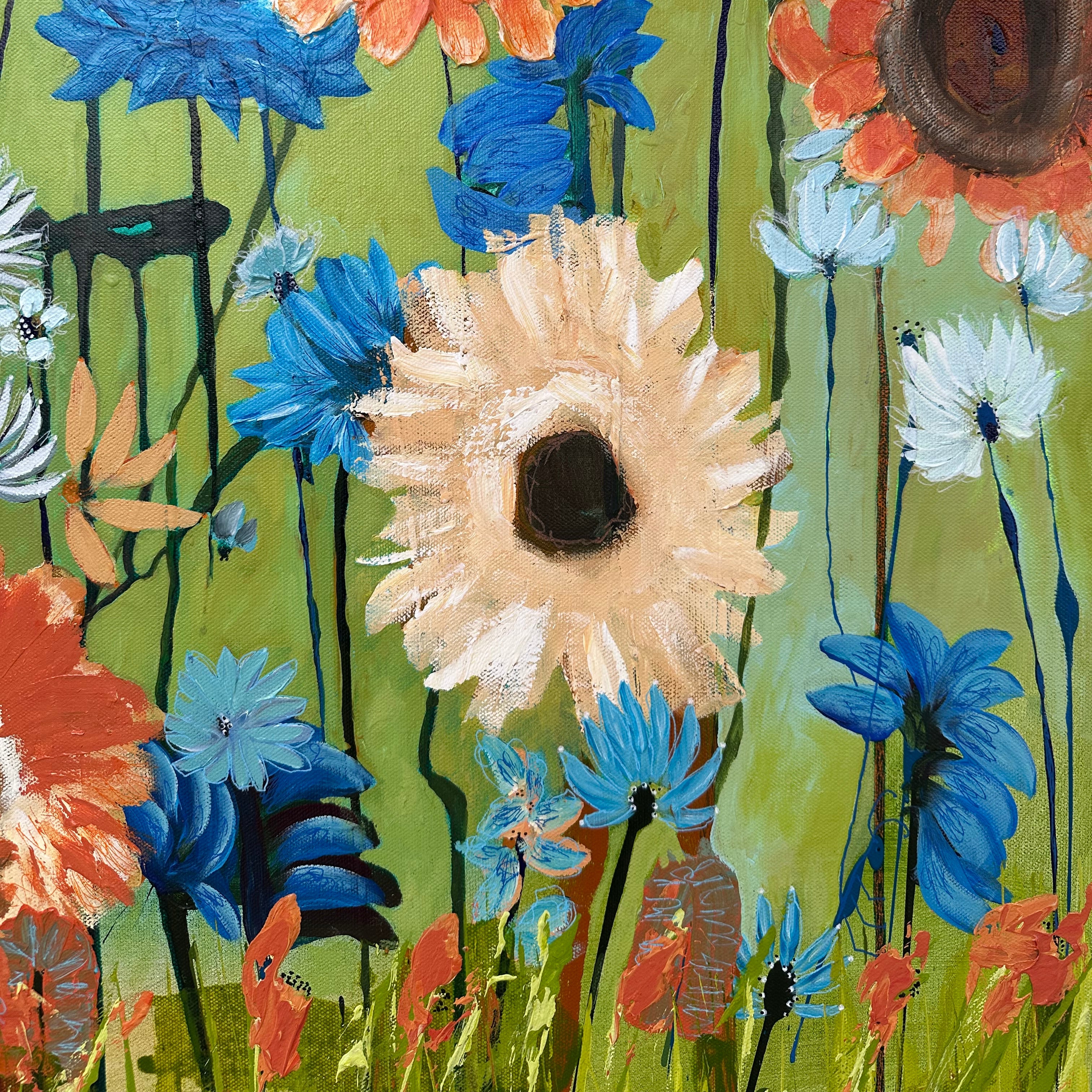Original Wall art - with wooden frame Bug Me Any Day!