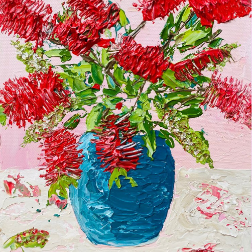Ladies In Red- Original - SOLD