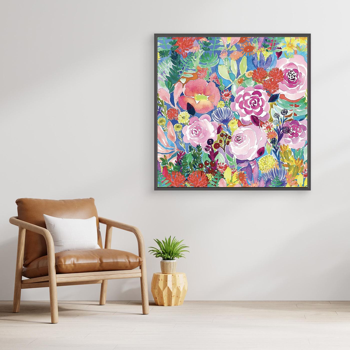 Floral Coral - Print