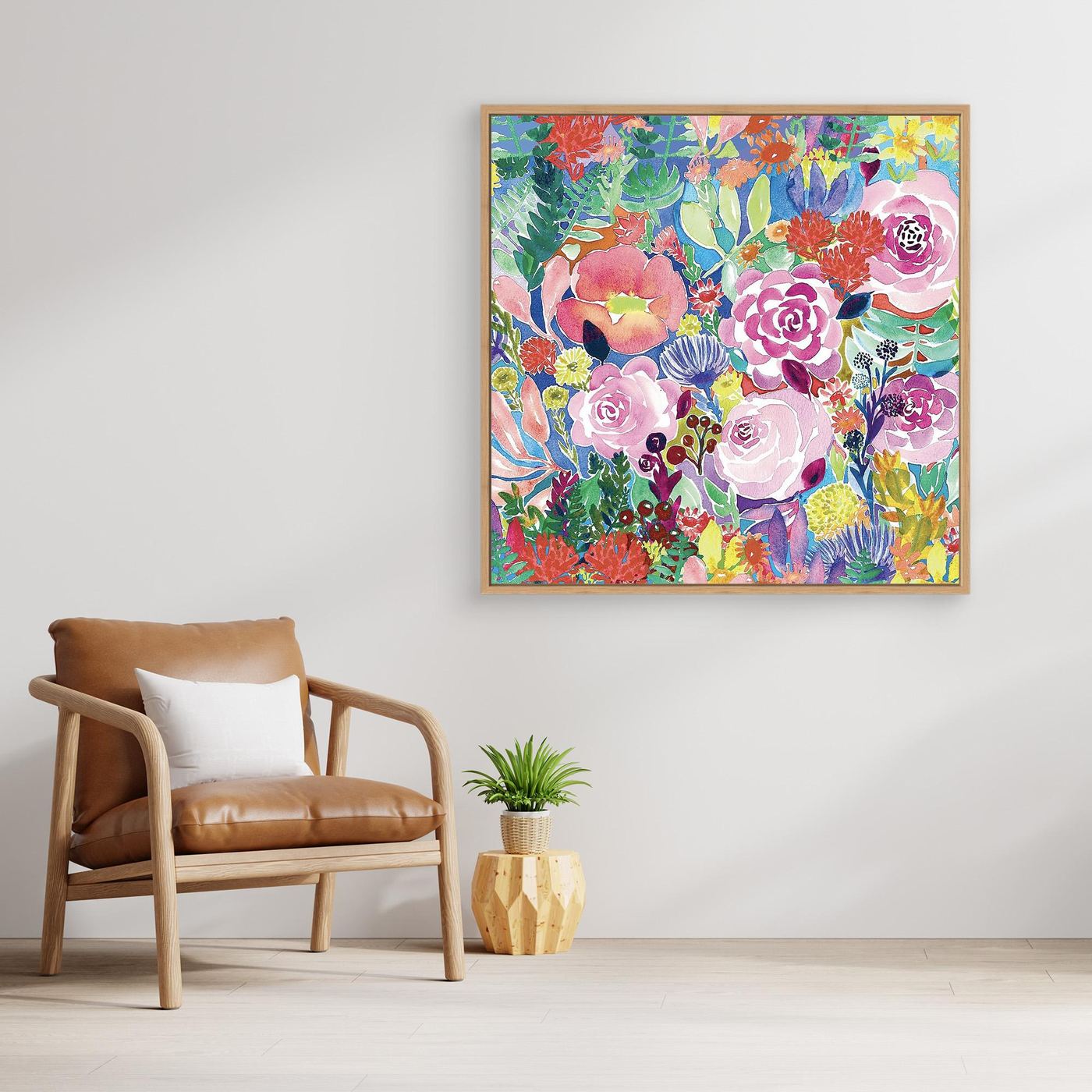 Floral Coral - Print