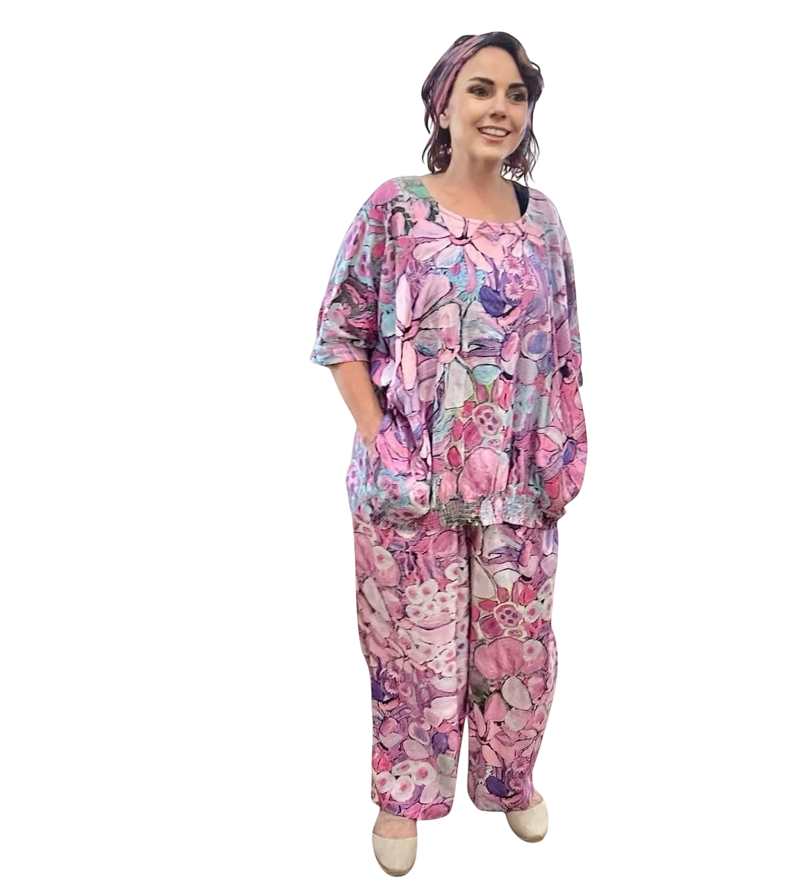Scrubs or Casual Pants in Perfectly Violet