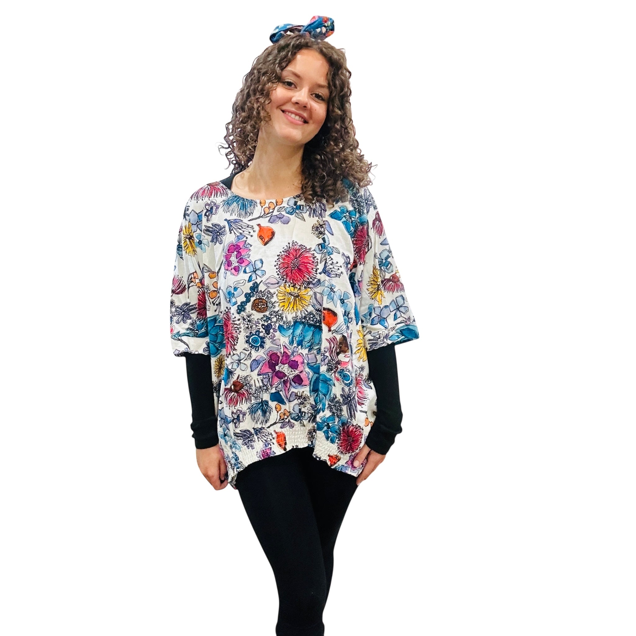 Scrubs or Casual Top in Cabaret Parade