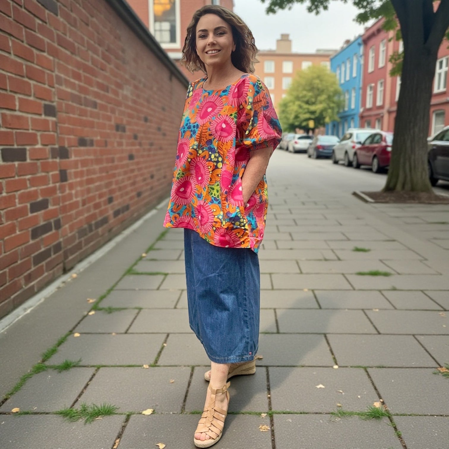 Kristie Tunic in Mrs Pearl Sky