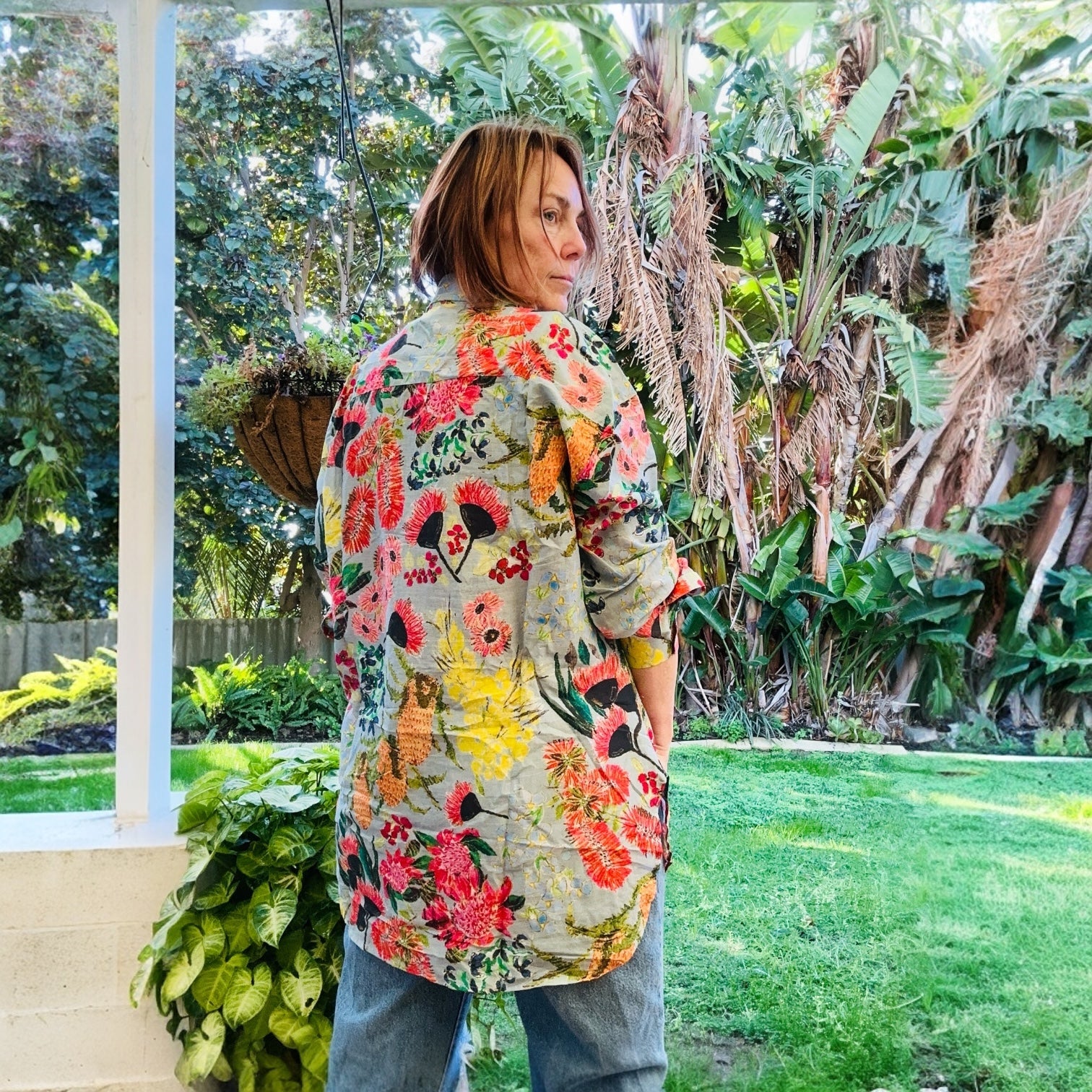 Maxi Shirt in Spring Fling on Storm