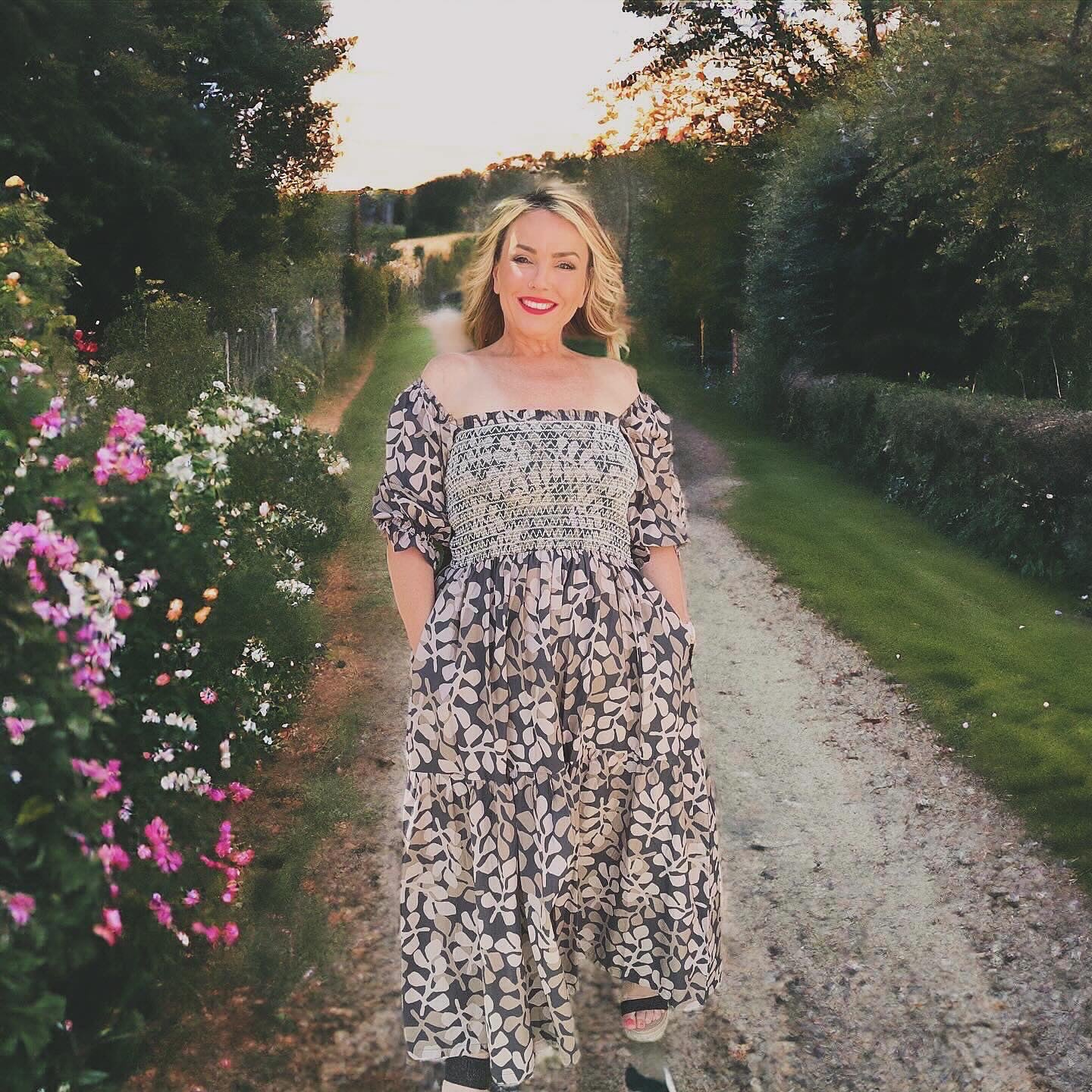 Floral Dress - wearable art collection 