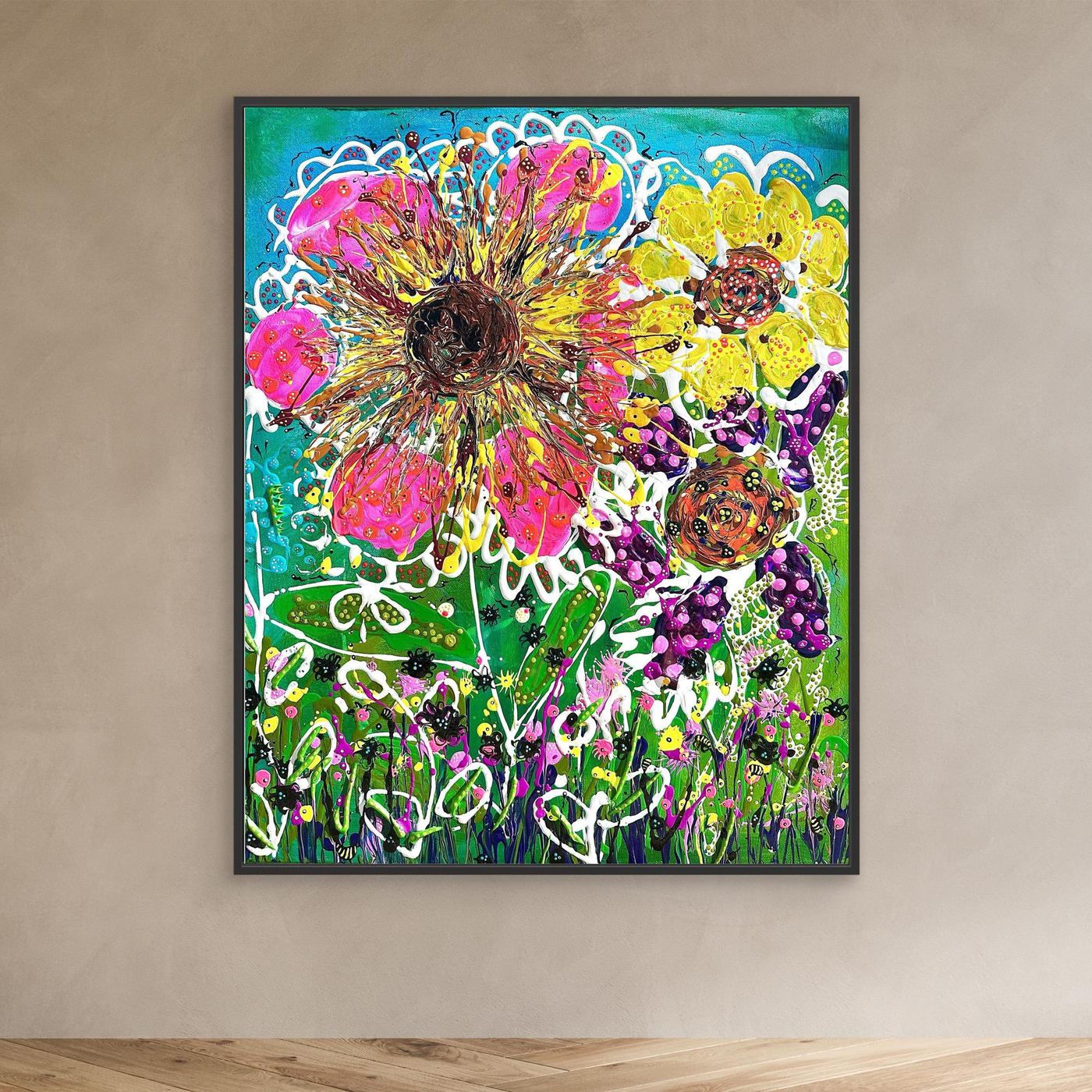 Bustin Beetle Flurry - Print