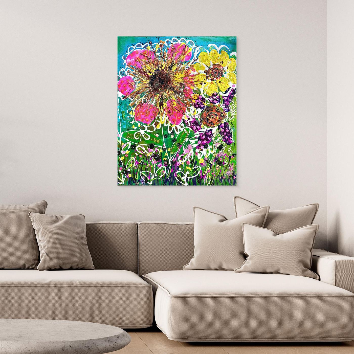 Bustin Beetle Flurry - Print