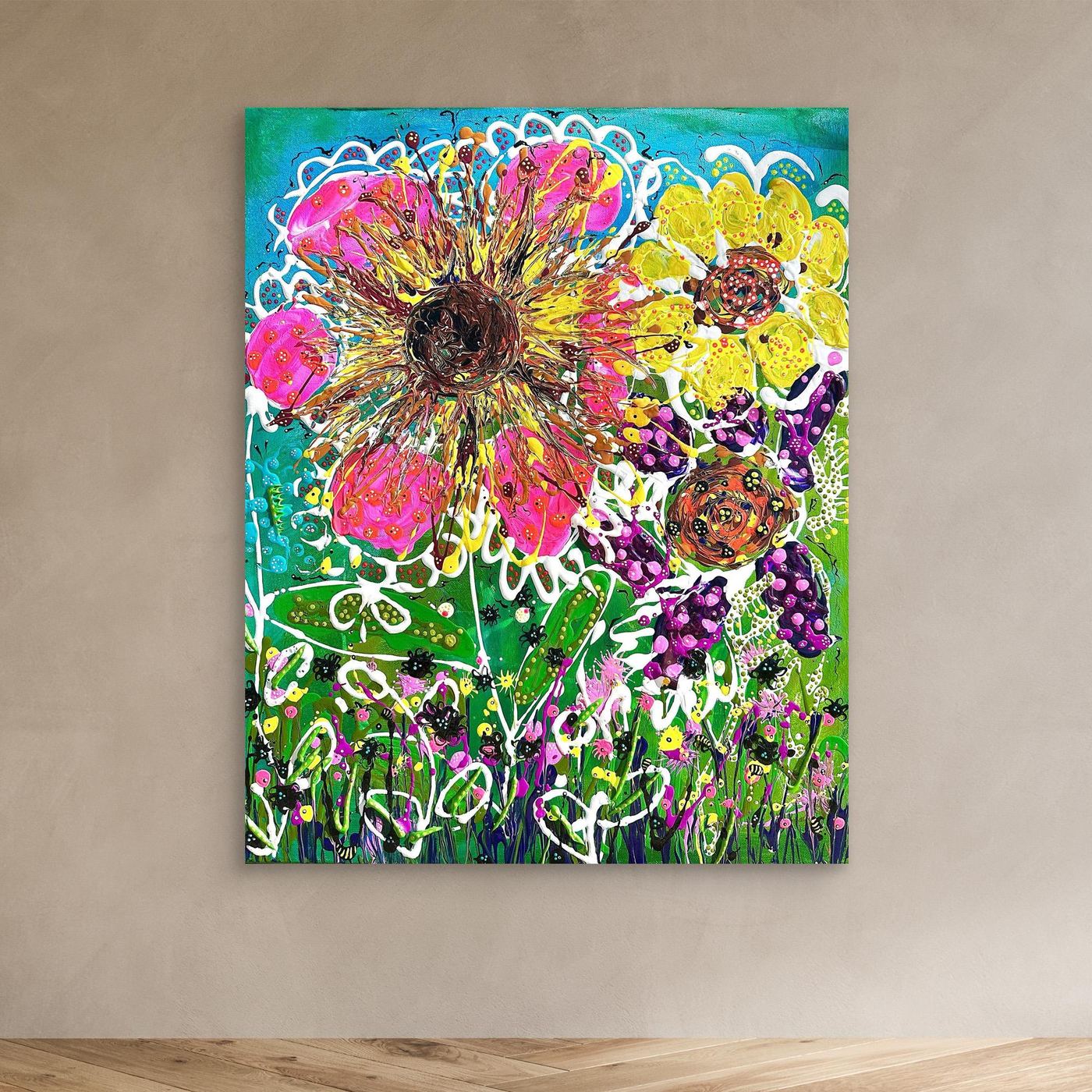 Bustin Beetle Flurry - Print