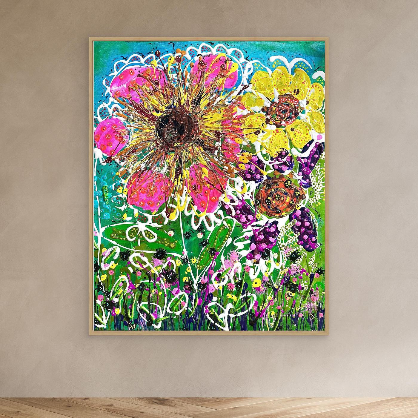 Bustin Beetle Flurry - Print