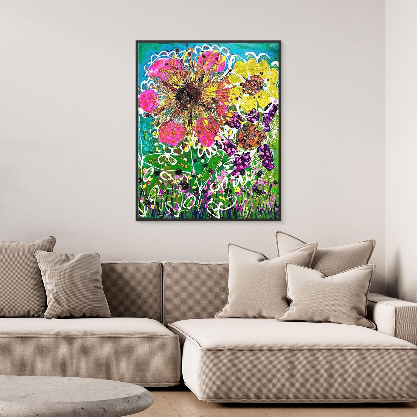 Bustin Beetle Flurry - Print